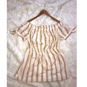 ✨New Yellow Striped Dress✨